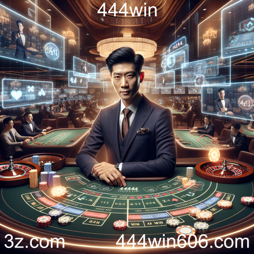 Experiência Imersiva no Cassino Ao Vivo do 444win